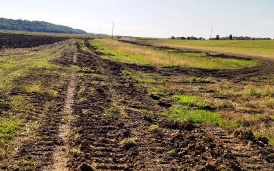 Drain Tile Installation with a Tile Plow