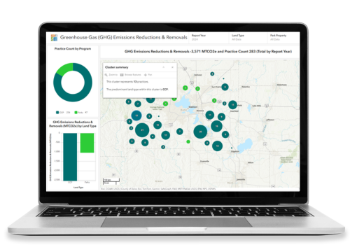 Phosphorus Reduction by Watershed Dashboard thumbnail image